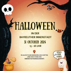 Hallo­ween-Aktion in der Bayreu­ther Innenstadt